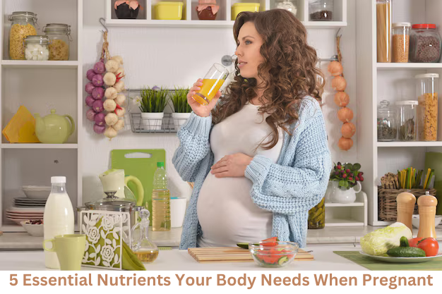 5 Essential Nutrients your body needs when Pregnant