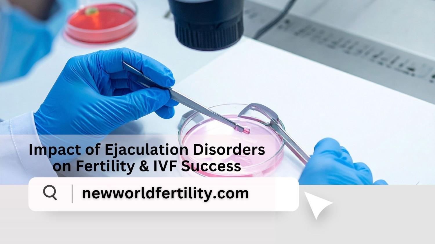 Impact of Ejaculation Disorders on Fertility & IVF Success