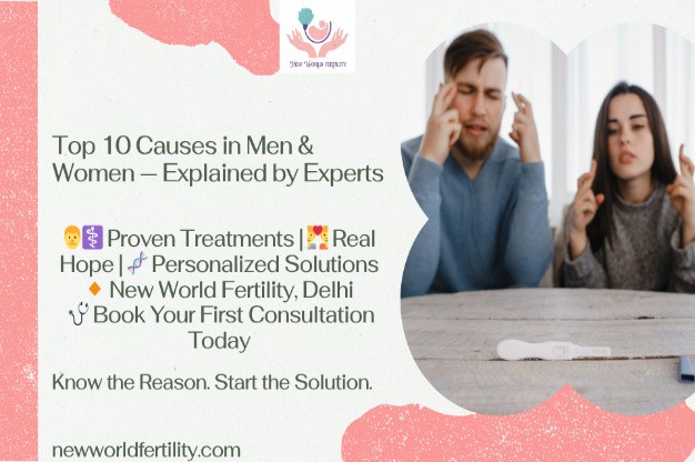 Top 10 Causes of Infertility in Men and Women: Symptoms, Diagnosis & Proven Treatments
